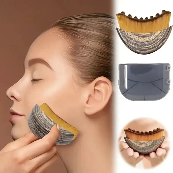 Other - Lymphatic Drainage Massage Face Lymphatic Contour Brush Dry Brushing Face Brush
